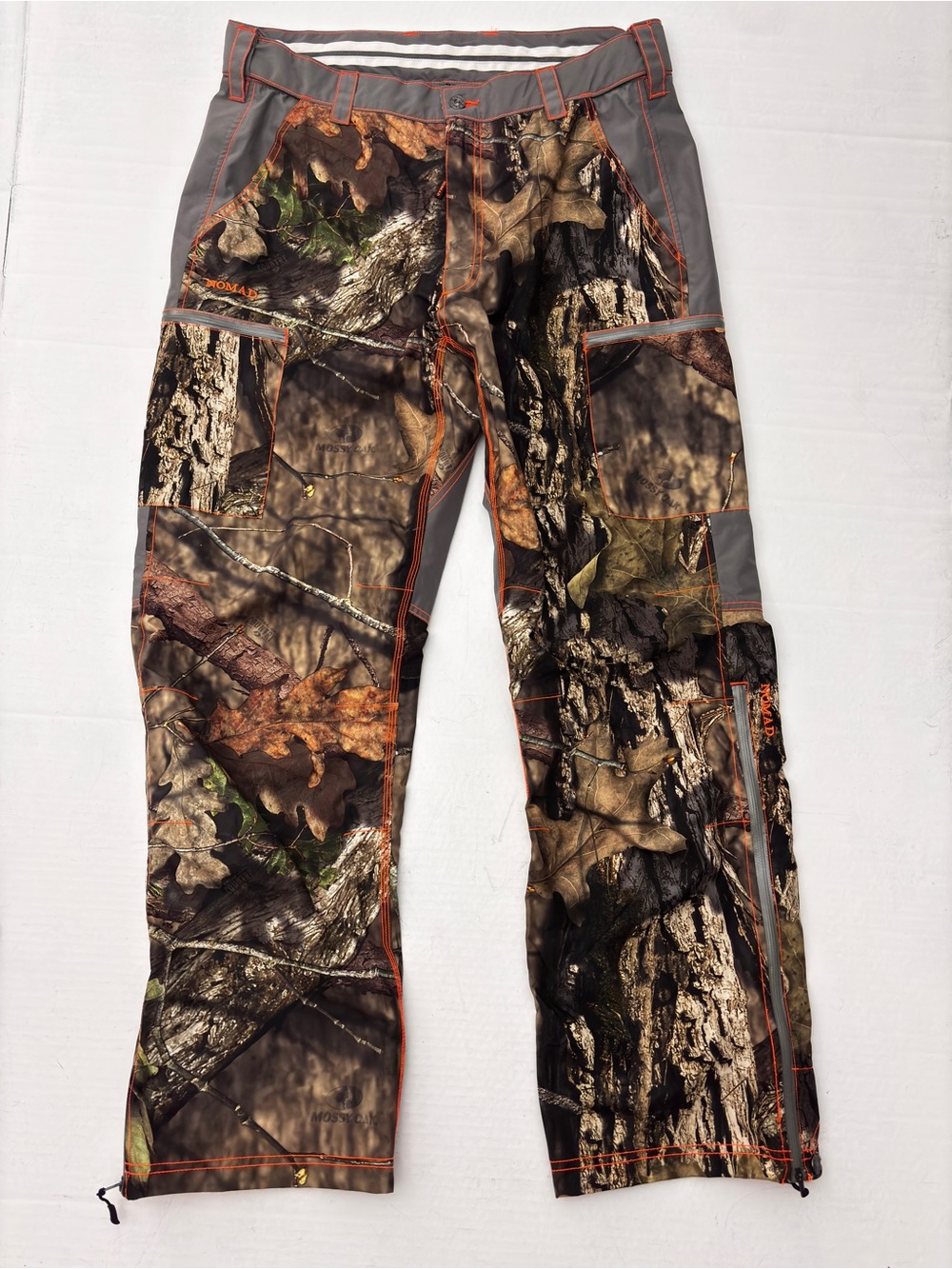 Nomad Men's Camo Cargo Hunting Pants with Orange Stitching 36 xl